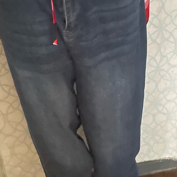 Waxed  Blue Denim Jeans in in excellent condition size 10 - Picture 4 of 9